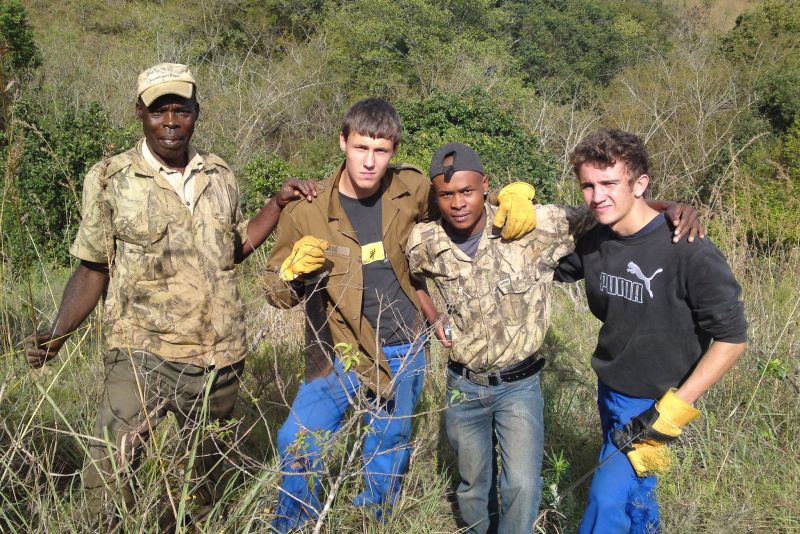 HEAL team busy removing Lantana